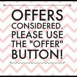 Make me an offer! Willing to negotiate.